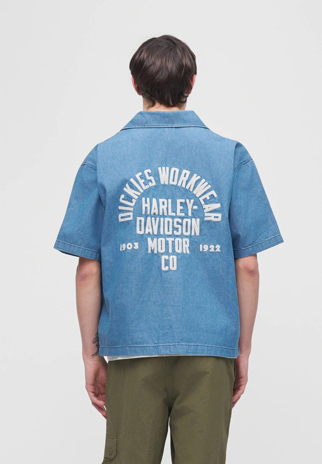 DICKIES x harley davidson camisa