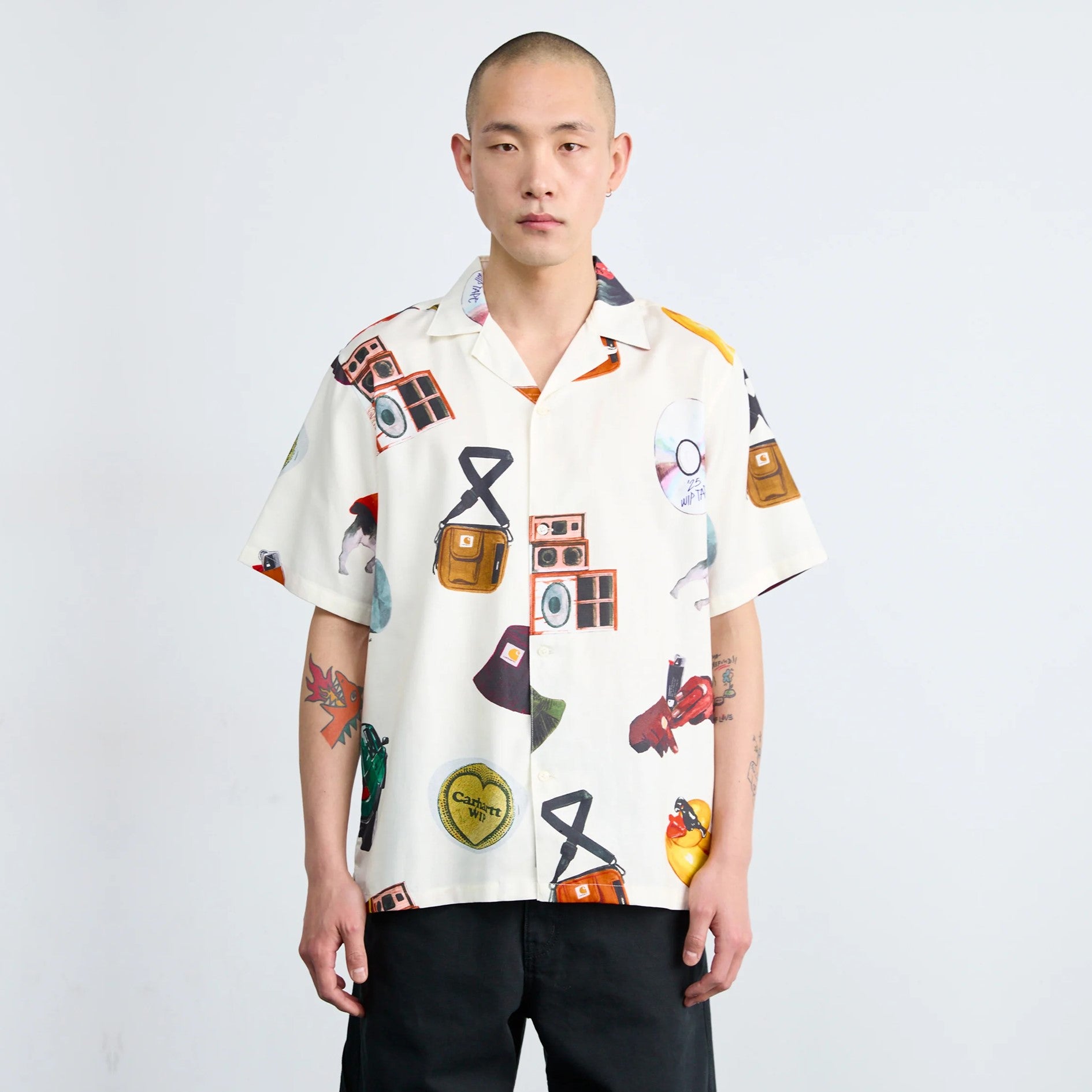 CARHARTT WIP Camisa s/s jacob rochester