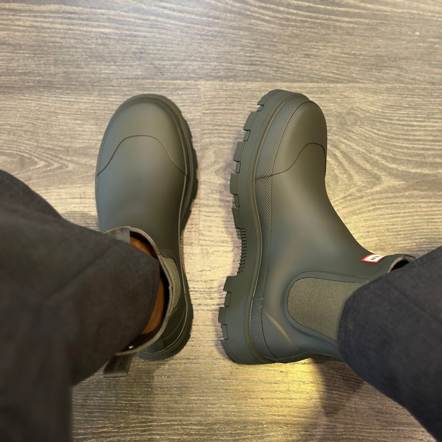 HUNTER Bota chelsea elástica unissex elements - CARISMAstore