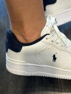 RALPH LAUREN Sapatilhas de couro masters court