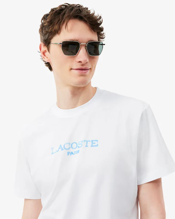 LACOSTE T-shirt com estampado