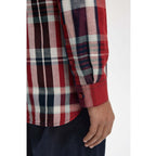 FRED PERRY Camisa xadrez madras