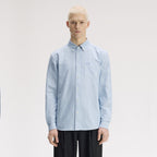 FRED PERRY Camisa oxford listrada e descontraída