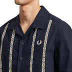 FRED PERRY Camisa descontraida print revere