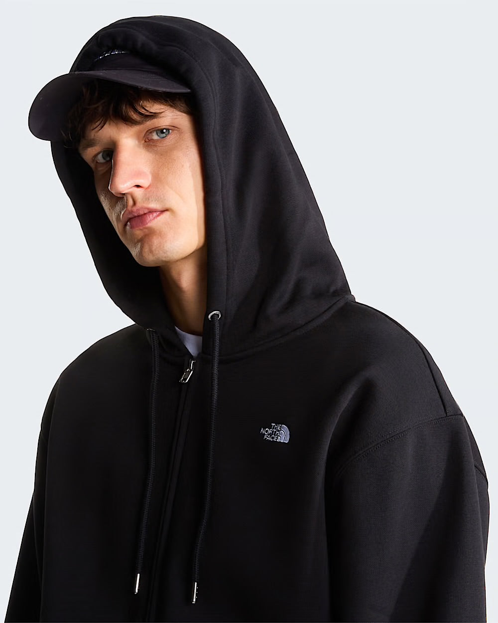 THE NORTH FACE Casaco com capuz e fecho de correr integral TNF™ essential Simple dome