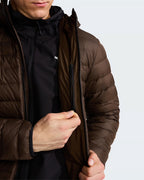 THE NORTH FACE Casaco com capuz e penugem de ganso classic