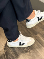 VEJA Sapatilhas volley canvas white black