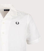 FRED PERRY Camisa de linho com gola