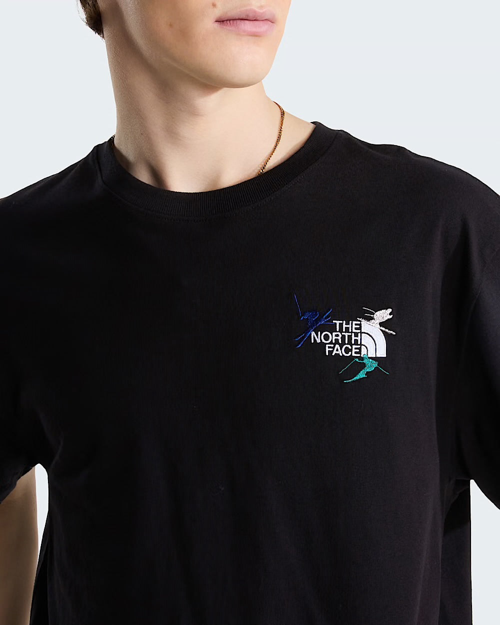 THE NORTH FACE T-shirt com gráfico bordado off piste unissexo