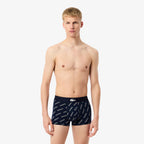 LACOSTE Pack de 3 boxers de algodão elástico - CARISMAstore