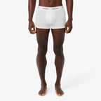 LACOSTE Pack de 3 boxers de algodão elástico