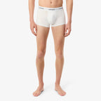 LACOSTE Pack de 3 boxers de algodão elástico