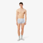 LACOSTE Pack de 3 boxers de algodão elástico