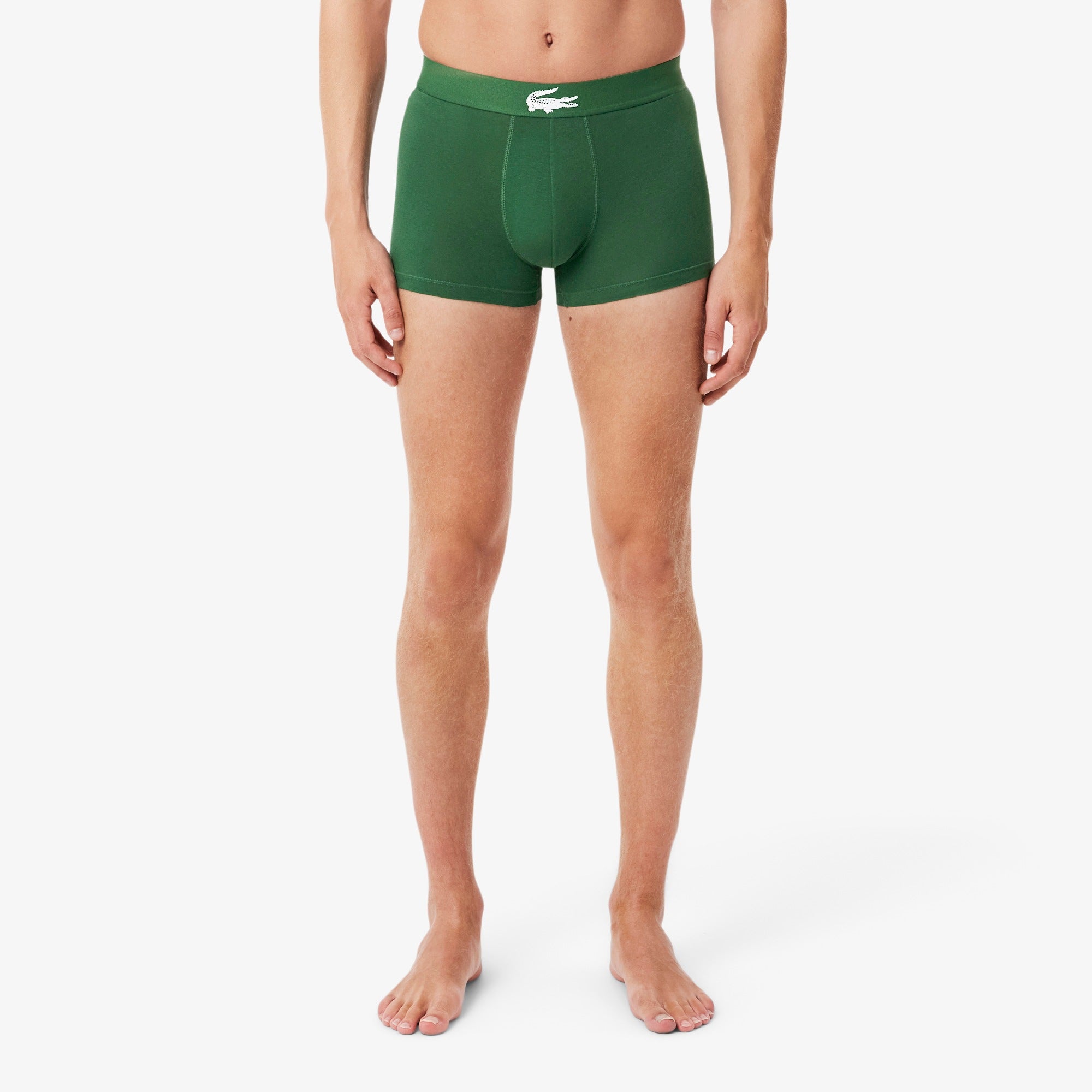 LACOSTE Pack de 3 boxers de jersey elástico