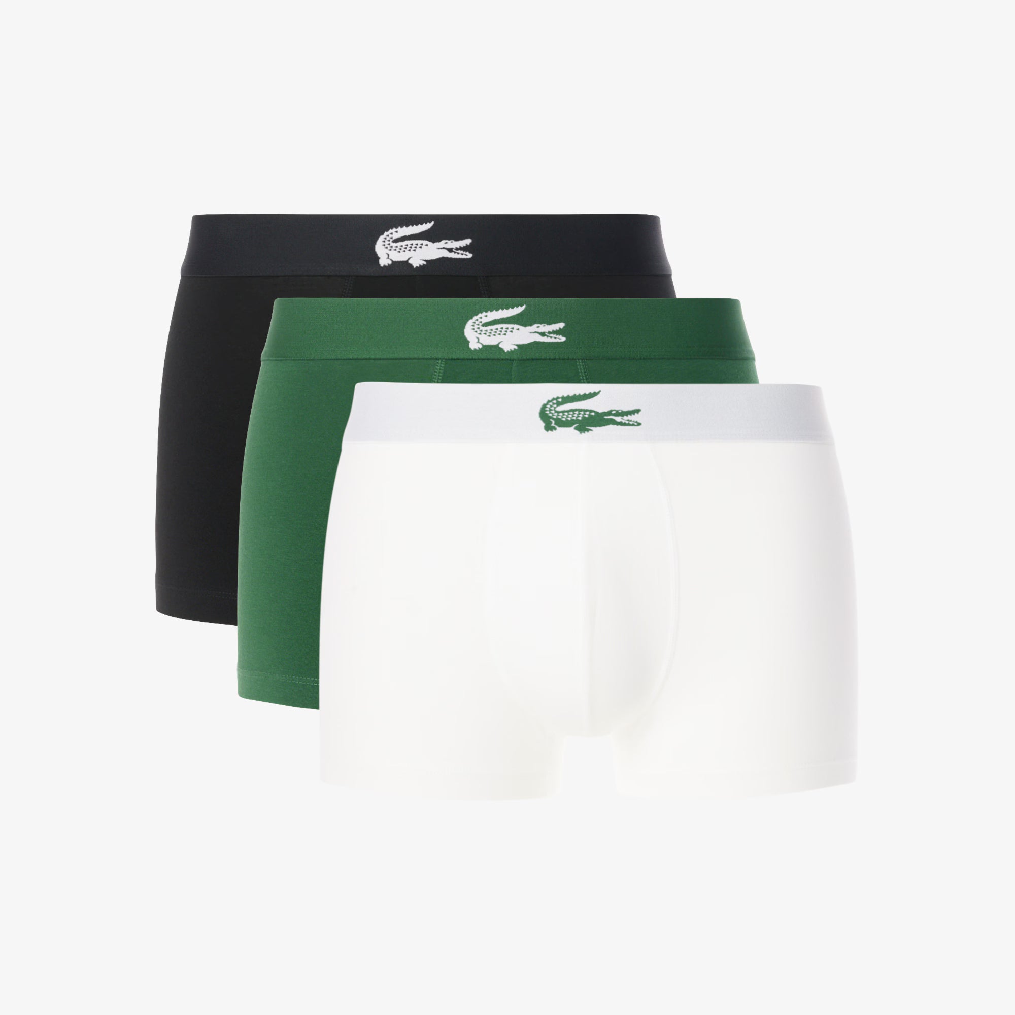 LACOSTE Pack de 3 boxers de jersey elástico