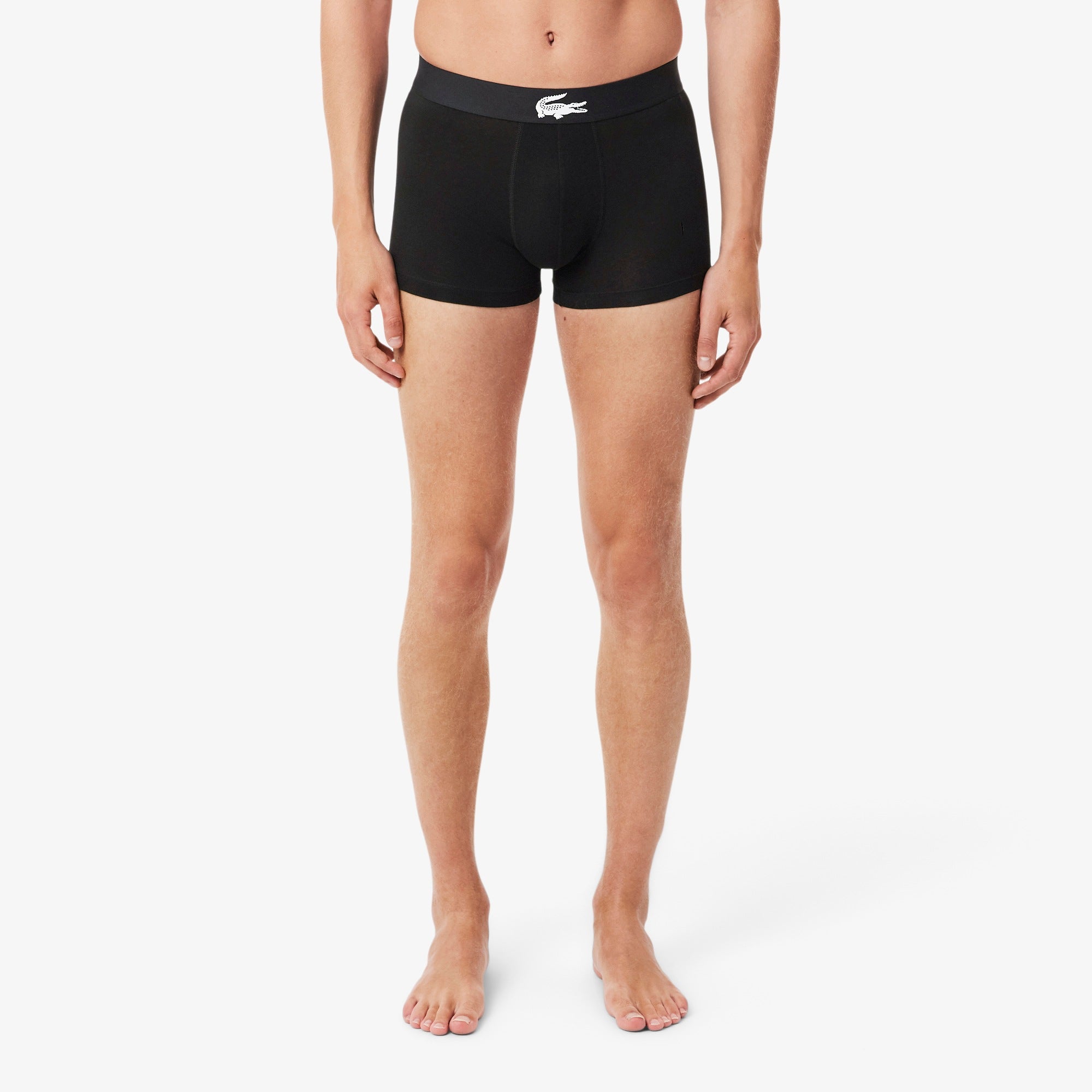 LACOSTE Pack de 3 boxers de jersey elástico