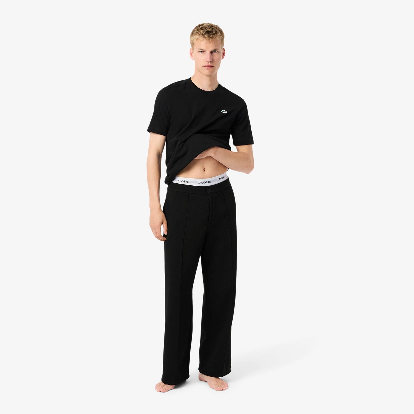 LACOSTE Pack de 3 Boxers de algodão elástico