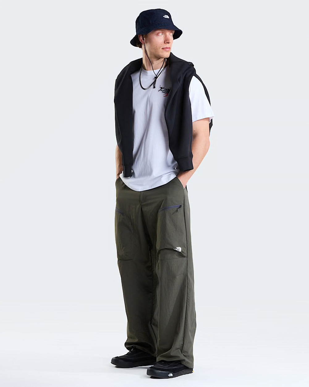 THE NORTH FACE T-shirt com gráfico bordado off piste unissexo