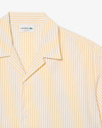 LACOSTE Camisa às listras relaxed fit