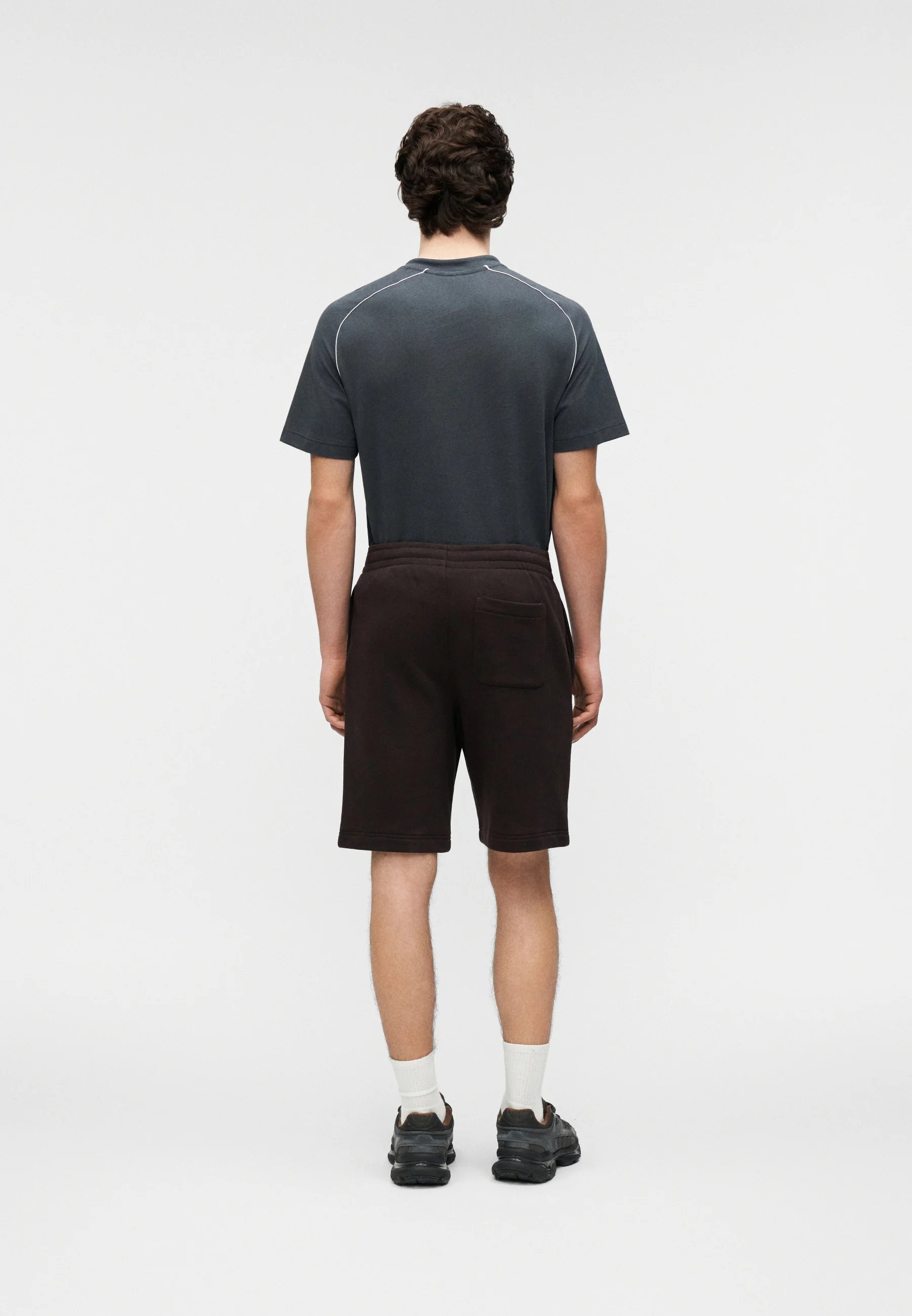 LACOSTE Calções relaxed fit em felpa