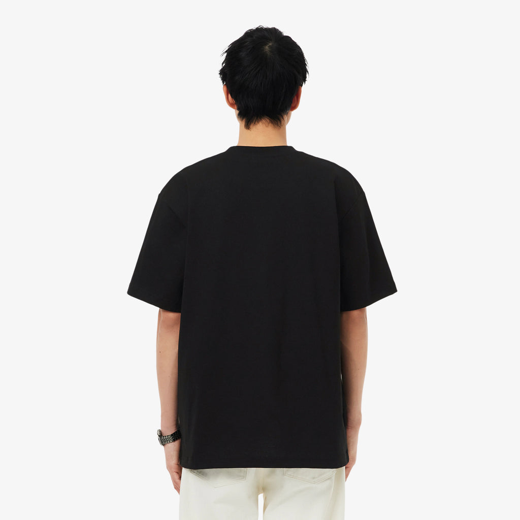 LACOSTE T-shirt em jersey de algodão grosso