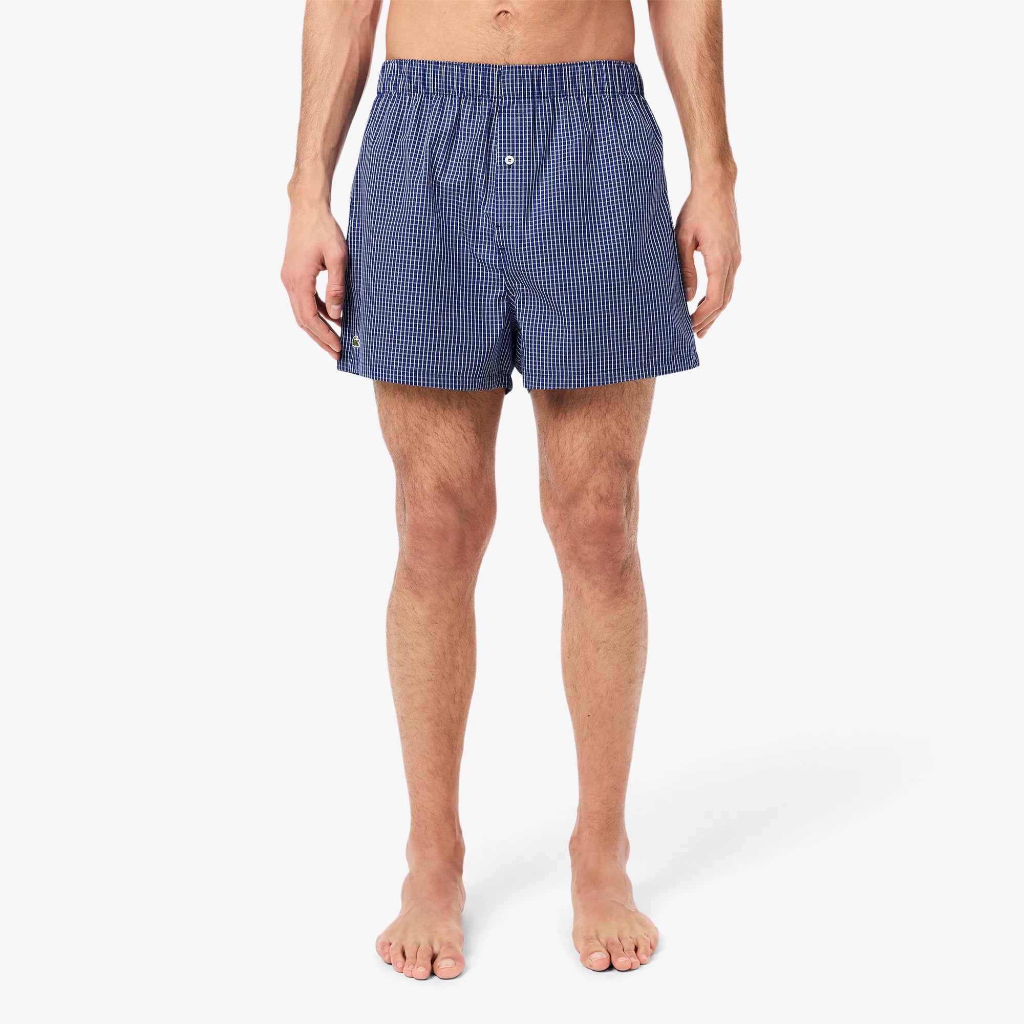 LACOSTE Pack de 3 boxers em tecido de algodão