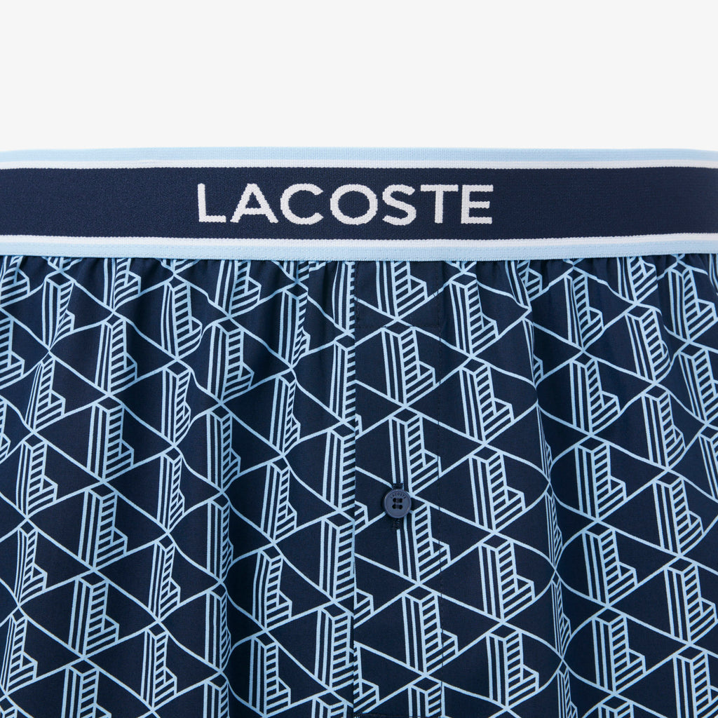 LACOSTE Pack de 3 boxers de popelina de algodão - CARISMAstore