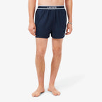 LACOSTE Pack de 3 boxers de popelina de algodão - CARISMAstore