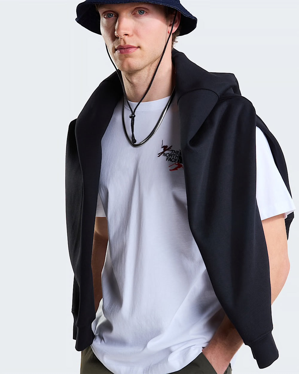 THE NORTH FACE T-shirt com gráfico bordado off piste unissexo