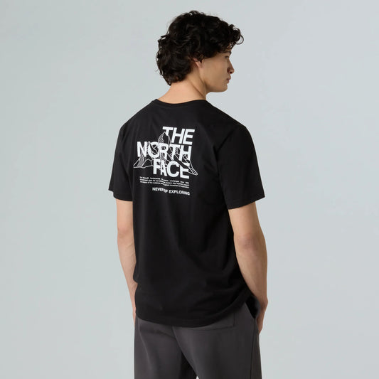 THE NORTH FACE T-shirt mountain sketch
