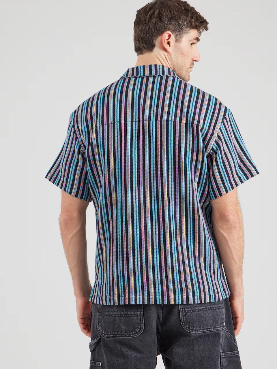 SCOTCH&SODA Camisa listrada em jacquard - CARISMAstore