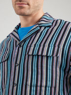 SCOTCH&SODA Camisa listrada em jacquard - CARISMAstore