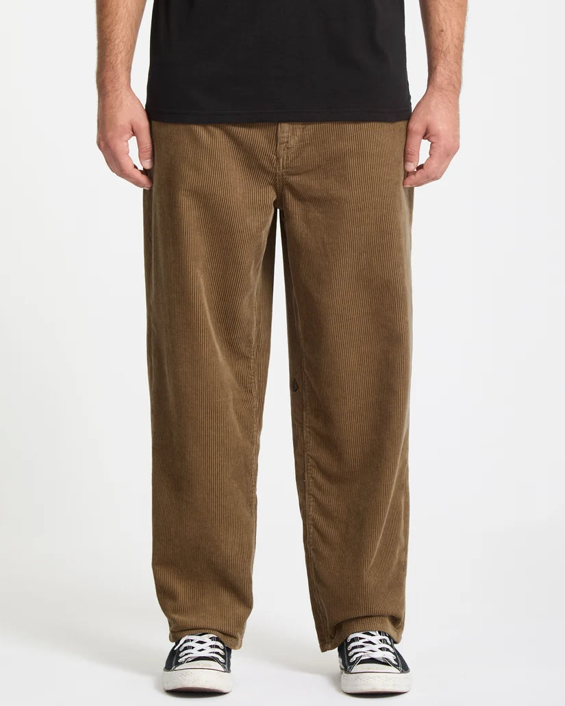 VOLCOM Calça billow tapered corduroy