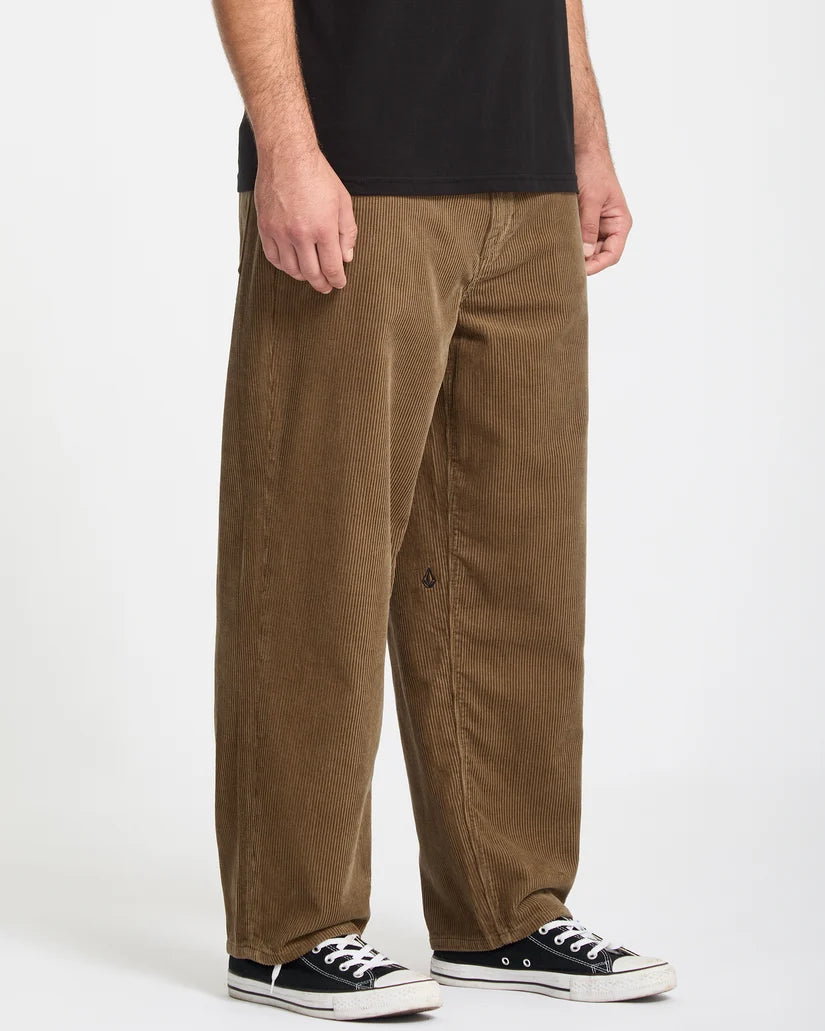 VOLCOM Calça billow tapered corduroy