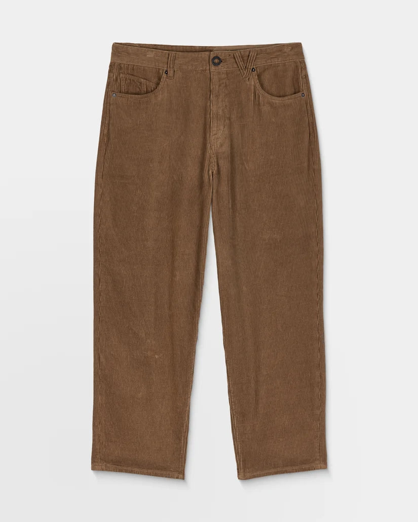 VOLCOM Calça billow tapered corduroy