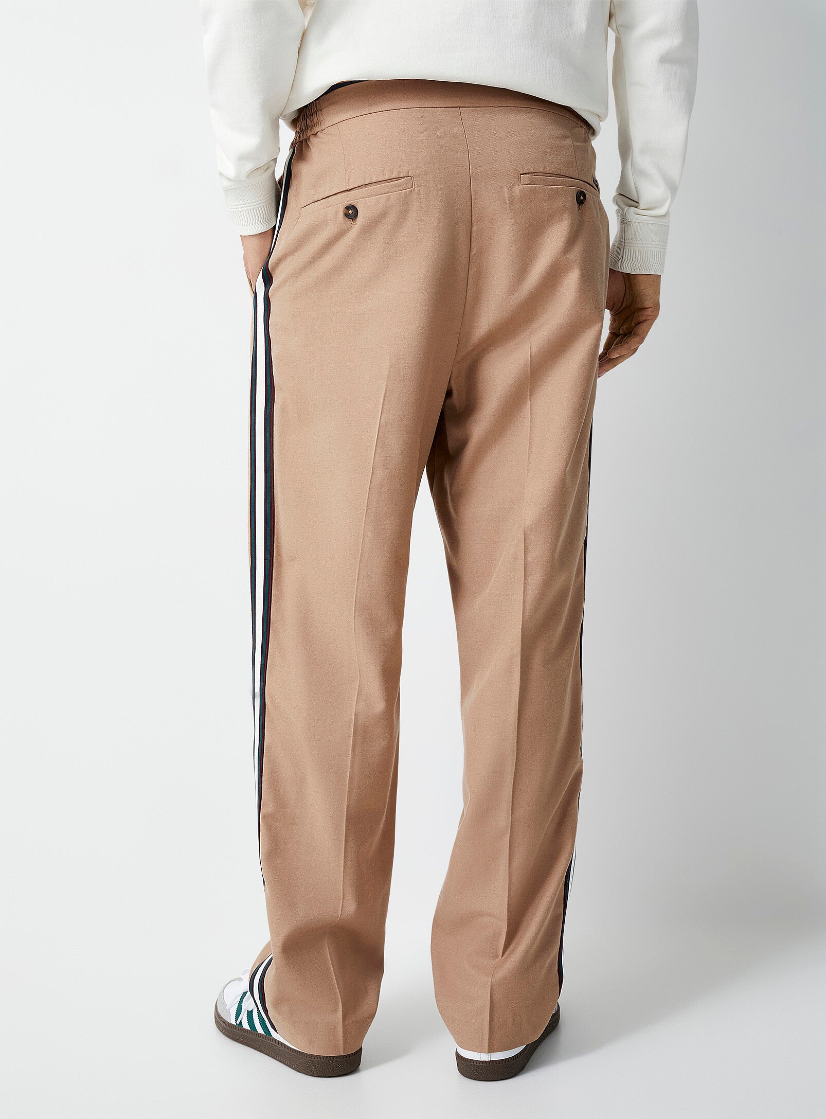 SCOTCH&SODA Calça jogger reta com fita - CARISMAstore
