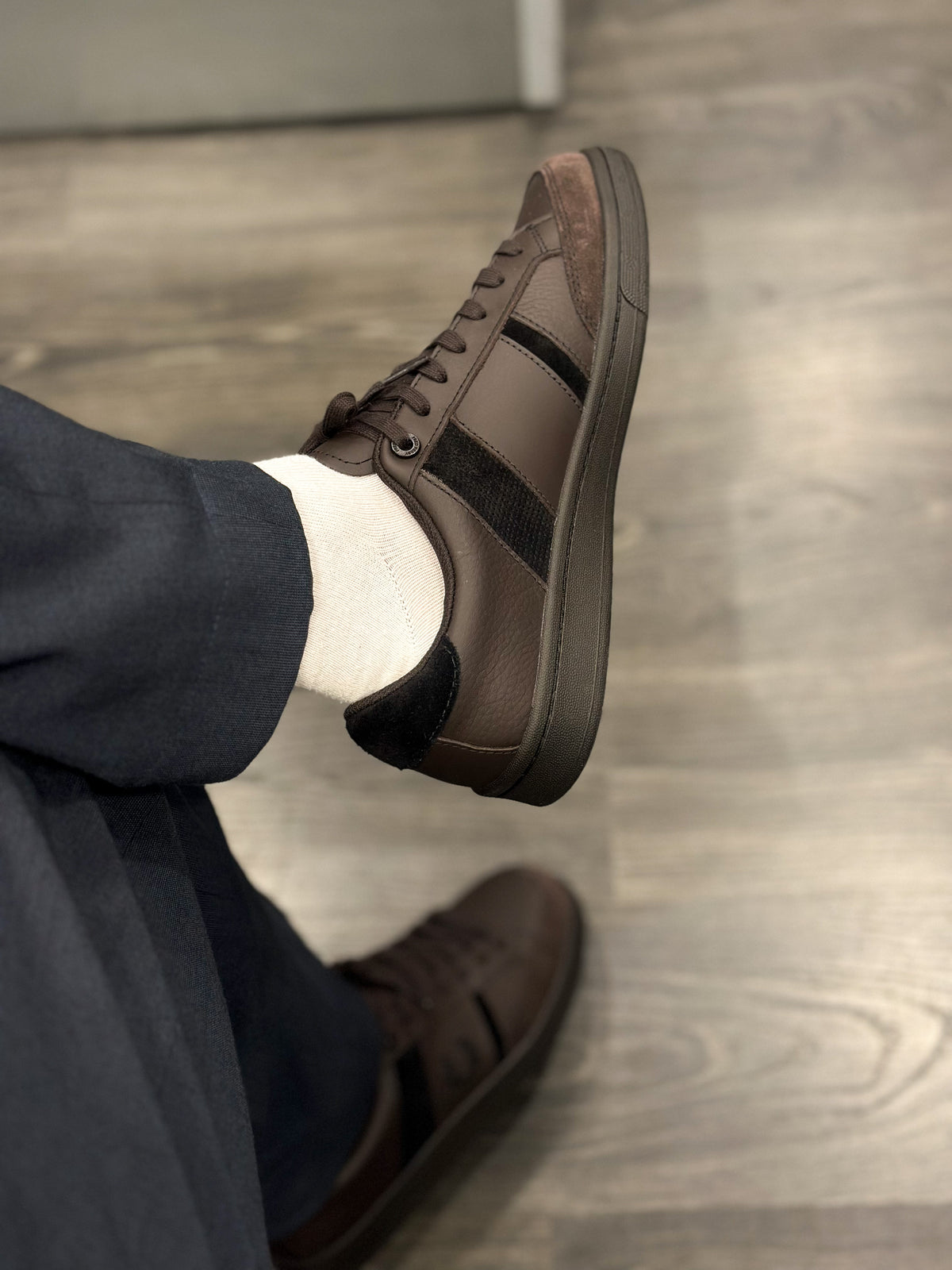 FRED PERRY Sapatilhas b725 em pele