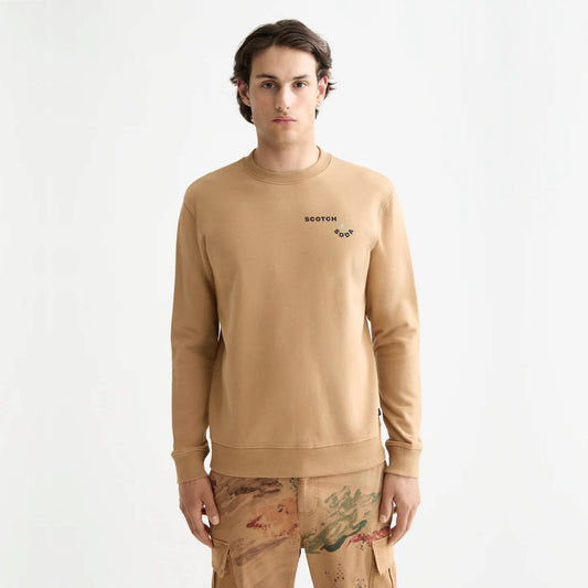 SCOTCH&SODA Camisola com estampa de arte