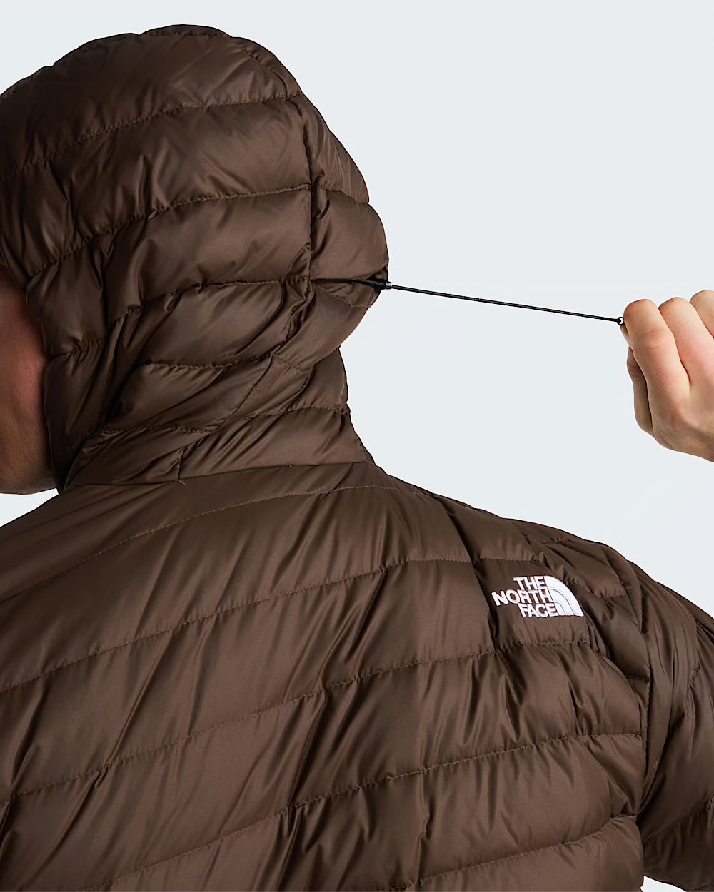 THE NORTH FACE Casaco com capuz e penugem de ganso classic