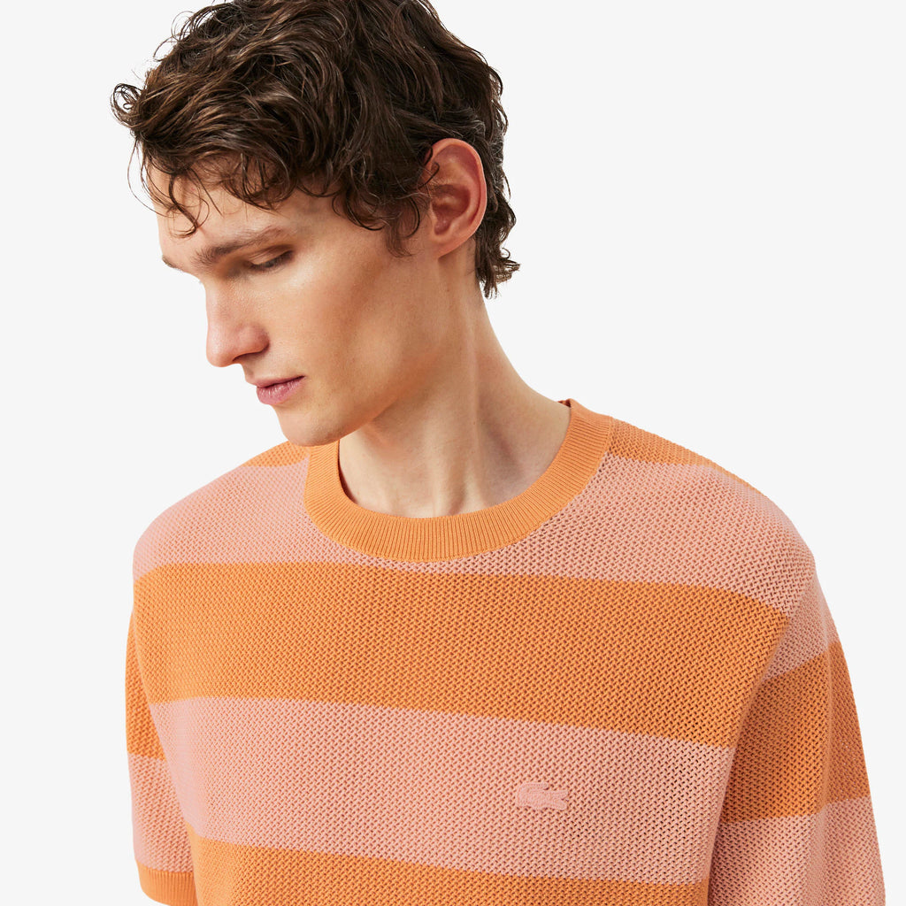 LACOSTE T-shirt de algodão de manga curta