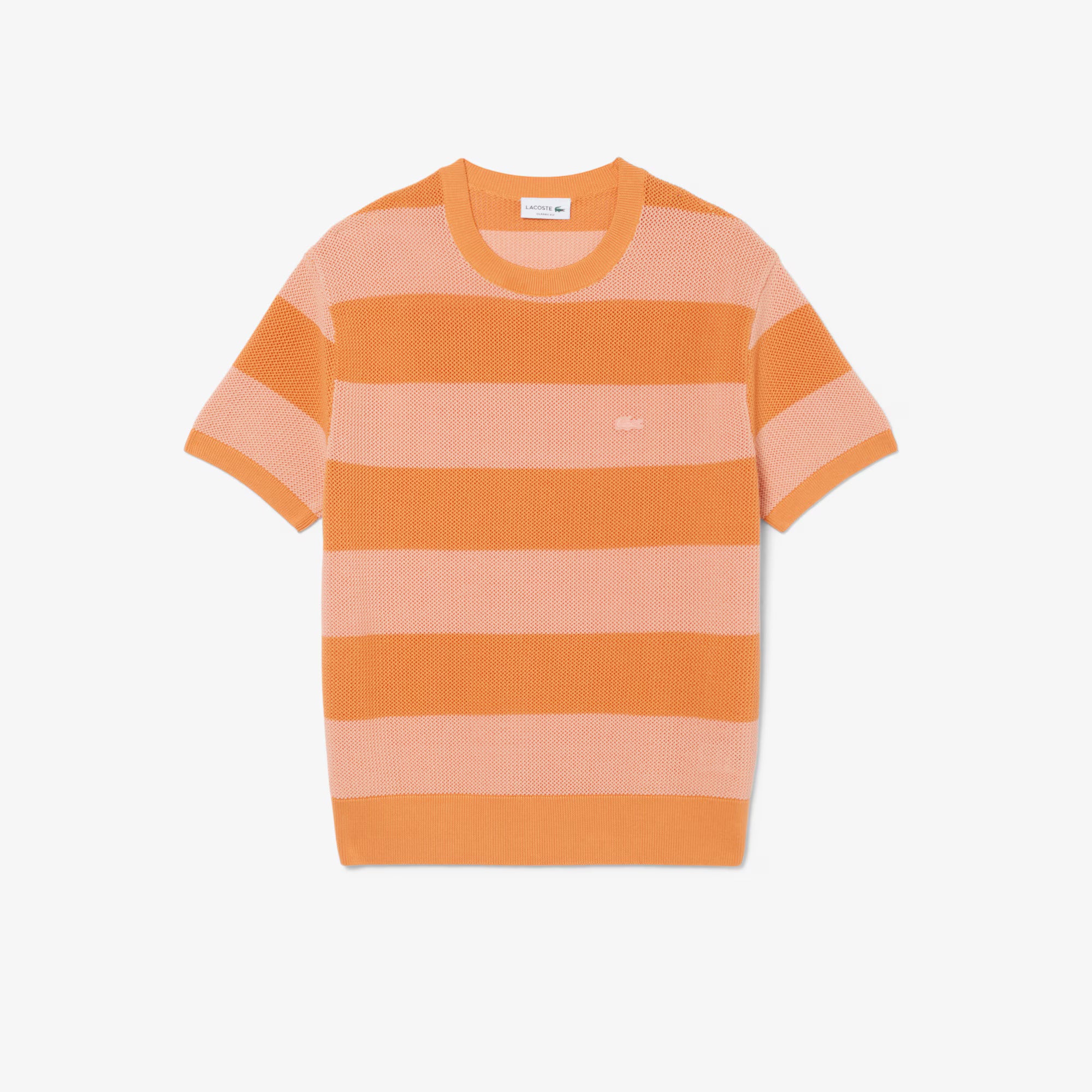 LACOSTE T-shirt de algodão de manga curta