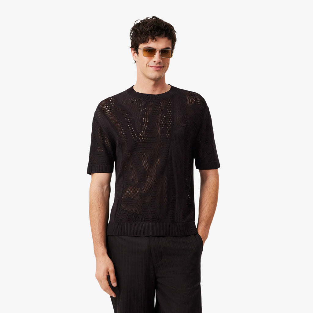 LACOSTE T-shirt  relaxed fit com estampado