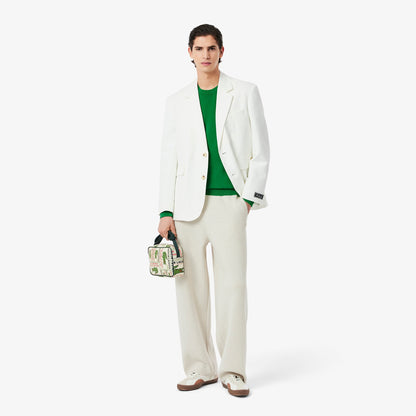 LACOSTE Camisola de algodão e malha de cabo - CARISMAstore