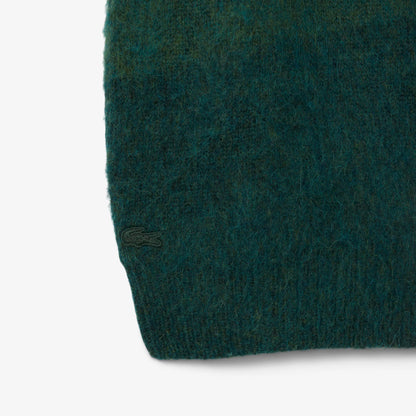 LACOSTE Camisola de lã jacquard de alpaca com paisagem - CARISMAstore