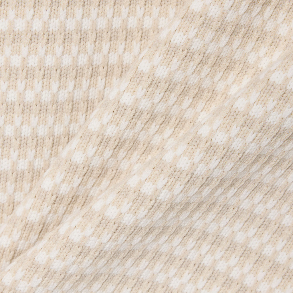 LACOSTE Colete em malha jacquard listrado