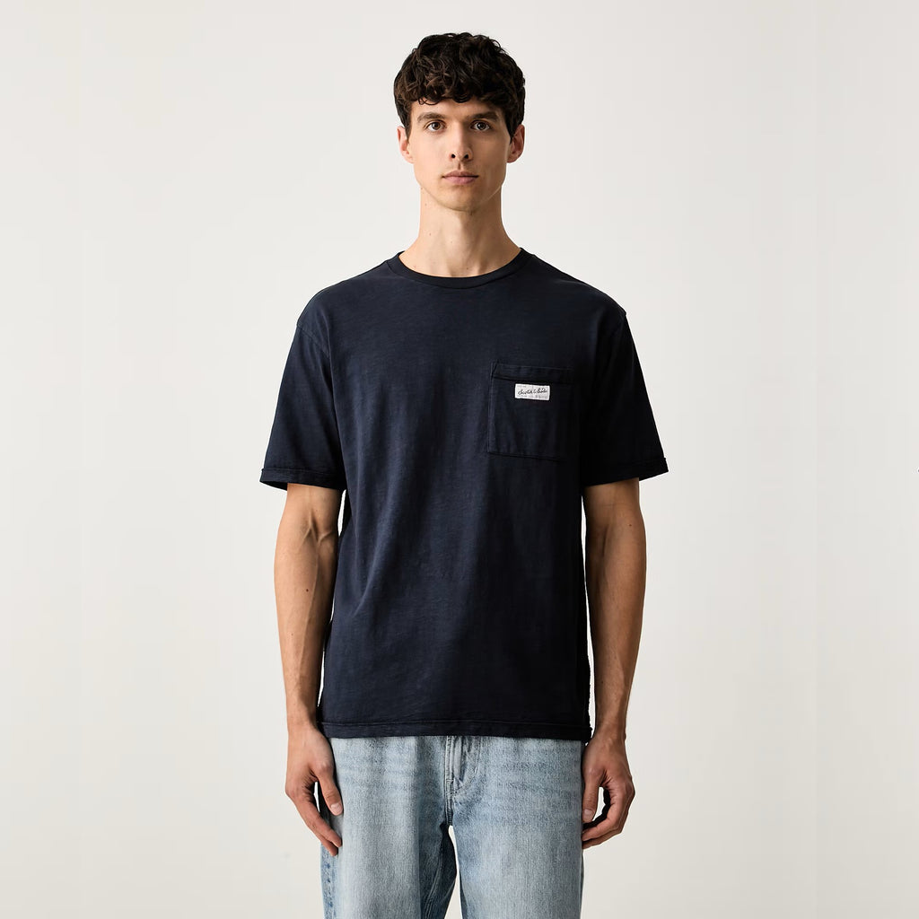 SCOTCH&SODA T-shirt de modelagem relaxada com bolso
