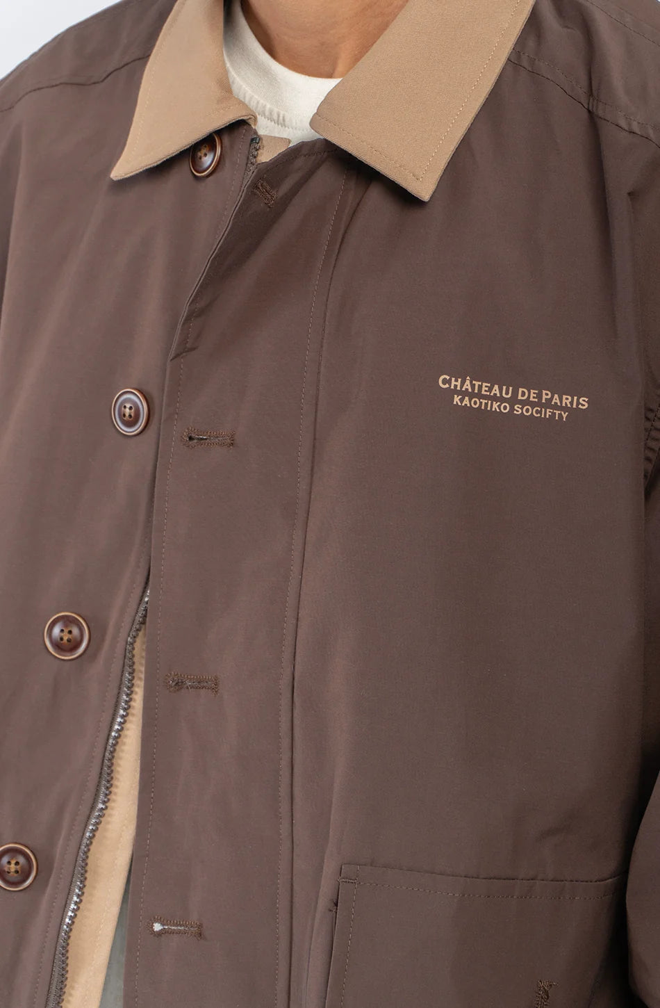 KAOTIKO Casaco chateau paris brown