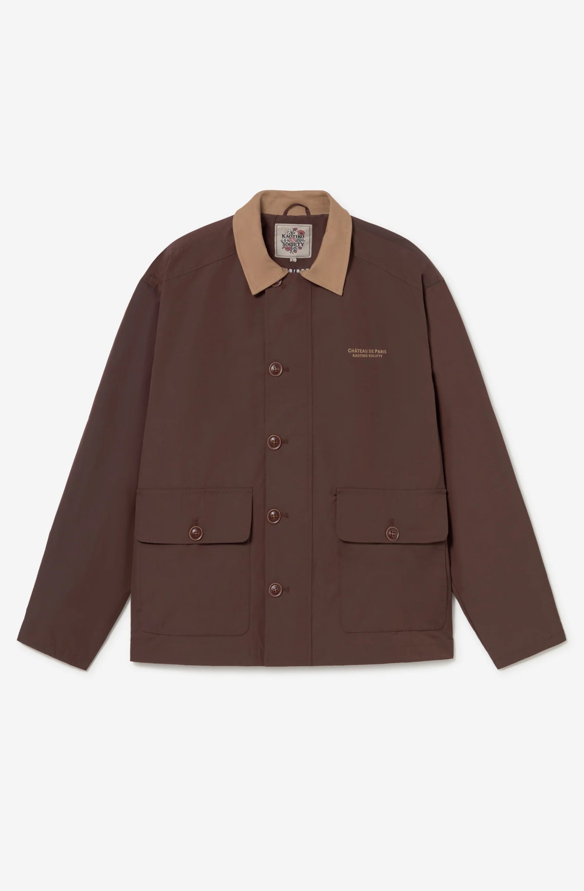 KAOTIKO Casaco chateau paris brown