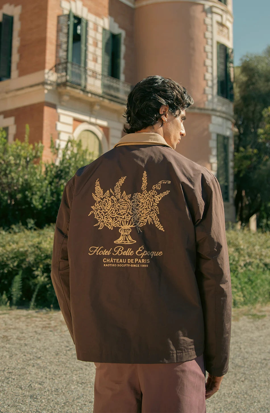 KAOTIKO Casaco chateau paris brown