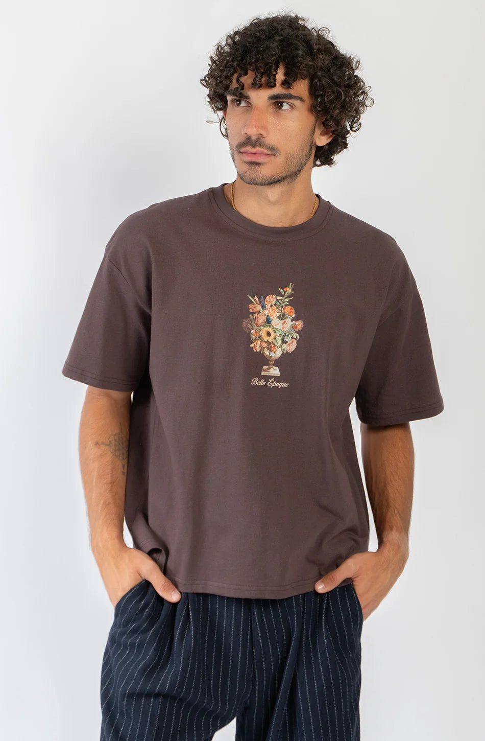 KAOTIKO T-shirt cropped bouquet